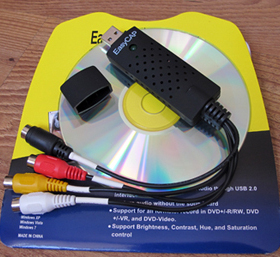 Easycap DC60 007采集卡UTV007芯片方案USB视频采集图像捕捉录卡