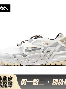 【LOLO】 特步 生活休闲鞋 系带 低帮 男 平跟 四季通用 白色