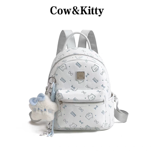 Cow&Kitty双肩包女包2026新款小众高级感学生上课包通勤背包百搭