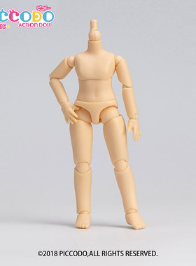 Piccodo新品 原创正版P11素体body11可动人偶bjd娃娃12分身体doll