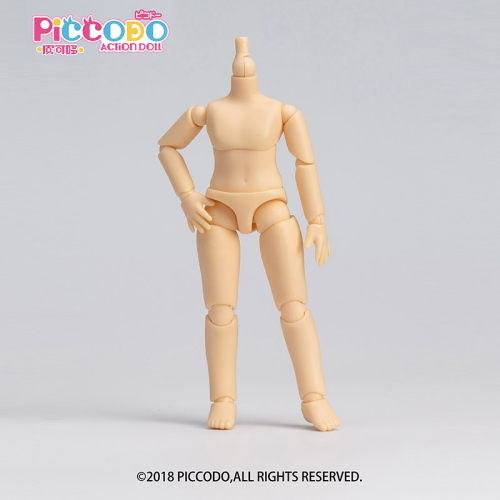 Piccodo新品 原创正版P11素体body11可动人偶bjd娃娃12分身体doll