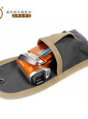 酷色courser帆布腰包卡片数码相机包手机包电源电池充电宝包M8302