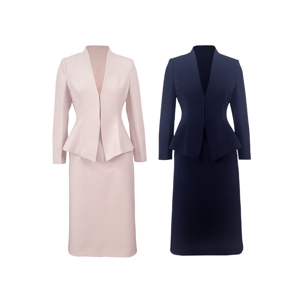 五免一【芊芊粉丝专享】NC3008AB 套装（衣长56/裙长65cm起）