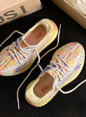 官方正品350广椰子鞋OG YEEZY暴龙兽男鞋夏季2025新款真爆运动鞋