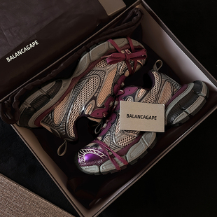 2025冬季 男女款 爆款 做旧九代厚底鞋 高端正品 休闲运动鞋 3XL老爹鞋