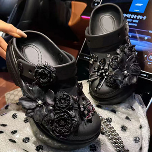 官方正品云朵洞洞鞋女款男2026新款户外沙滩防滑防臭休闲包头拖潮