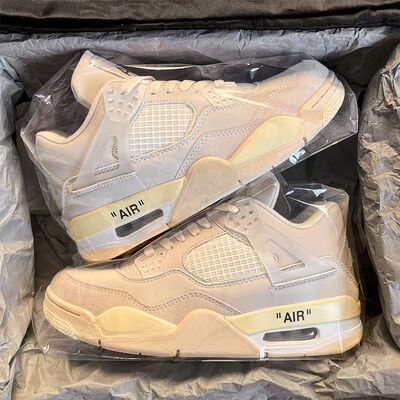 正品高端aj4高帮运动男鞋女2026春季新款增高休闲百搭篮球板鞋潮