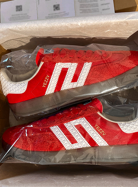 德国正品真皮红色德训鞋男女款2026新款情侣百搭低帮运动休闲板鞋