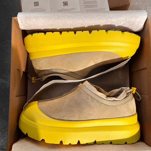 王一博同款塔斯曼雪地靴男款加绒加厚冬季2025新款保暖一脚蹬棉鞋