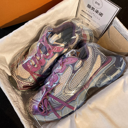 香港正品九代做旧巴黎3xl老爹鞋男女款2025爆款增高厚底运动鞋潮