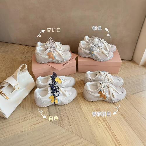 马上发财~5cm内增高德训鞋女
