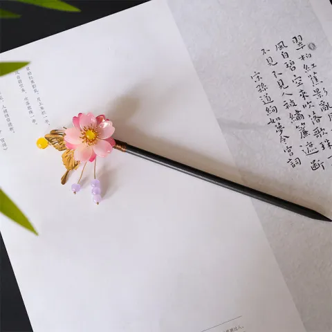 琉璃配饰cos道具簪子同款发簪手工奈奈生元气缘结神头饰古风