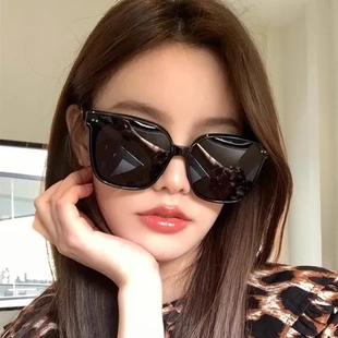 LO墨镜大框男太阳眼镜大脸强光方形开车高级感显瘦防紫外线女ins