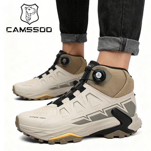 美骆世家登山鞋男鞋防水防滑沙漠靴耐磨减震户外运动越野徒步鞋女