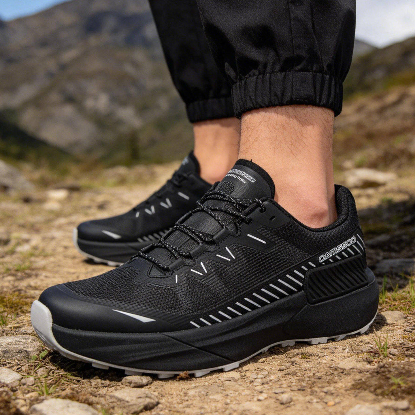 美骆世家专业徒步鞋户外登山鞋男防滑耐磨透气运动鞋男士越野跑鞋