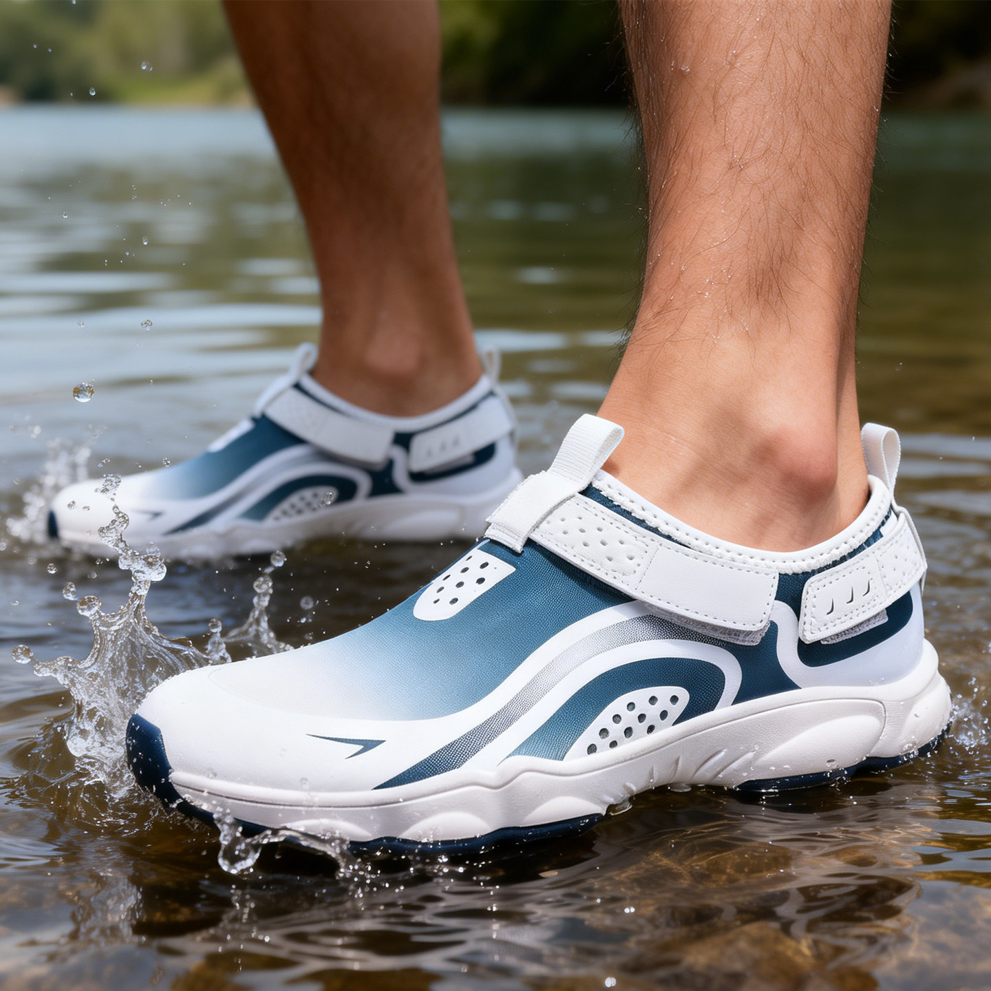 美骆世家溯溪鞋男女透气防滑速干户外钓鱼涉水鞋溪流徒步沙滩鞋夏
