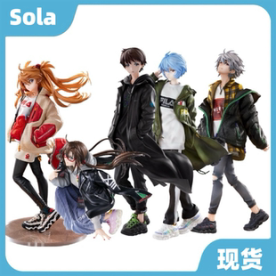 正版 HobbyMax EVA 2.0 绫波丽 明日香 碇真嗣 渚薰 真希波 手办