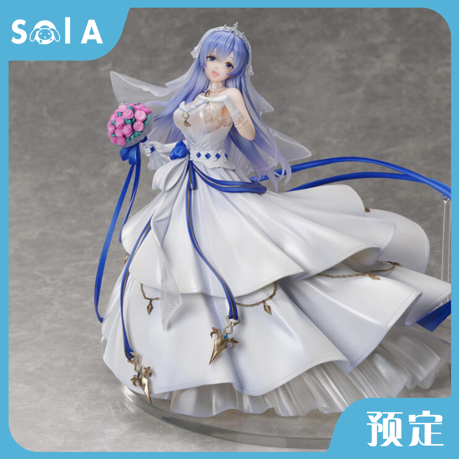 【妹萌】f:nex 碧蓝航线 罗德尼 幸福殿堂ver. 花嫁 舰娘 手办