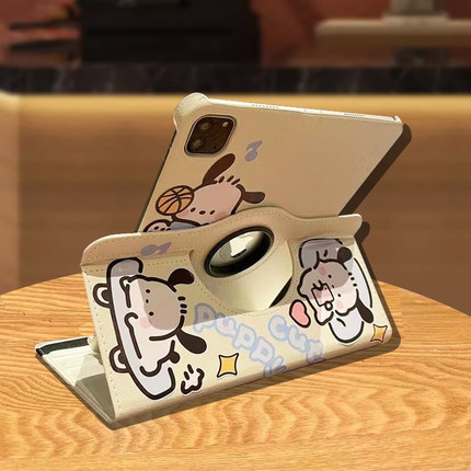 滑板帕恰狗ipad7/8/9十代苹果2019/20新10.2寸Air1/2/3/4款10.9寸2018平板9.7保护套/ipadmini123456保护壳