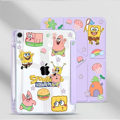 适用iQOOpad5Pro亚克力13寸保护壳iQOOpad2Pro13寸横竖支架vivopad3Pro防摔13寸带笔槽vivopad5Pro13寸平板壳