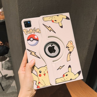 2021/20款ipad7/8/9十代苹果2019/20新10.2寸Air1/2/3/4款10.9寸2018平板9.7保护套苹果ipadmini123456皮卡丘