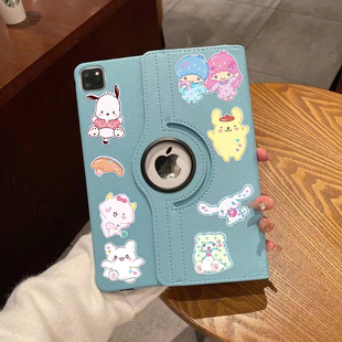 联想小新Pro12.7寸拯救者Y700一代赠送三丽鸥Diy贴纸平板保护壳 横竖支架2025新款 2024款 联想11英寸360旋转式