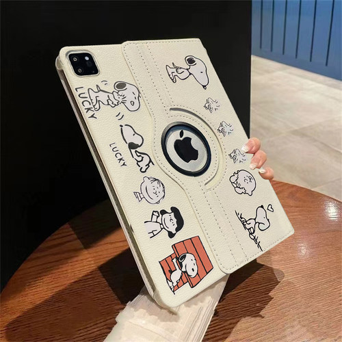 史努比贴纸苹果2019/20新10.2寸ipad7/8/9十代Air1/2/3/4款10.9寸2018平板9.7保护套/ipadmini5代保护壳A2155