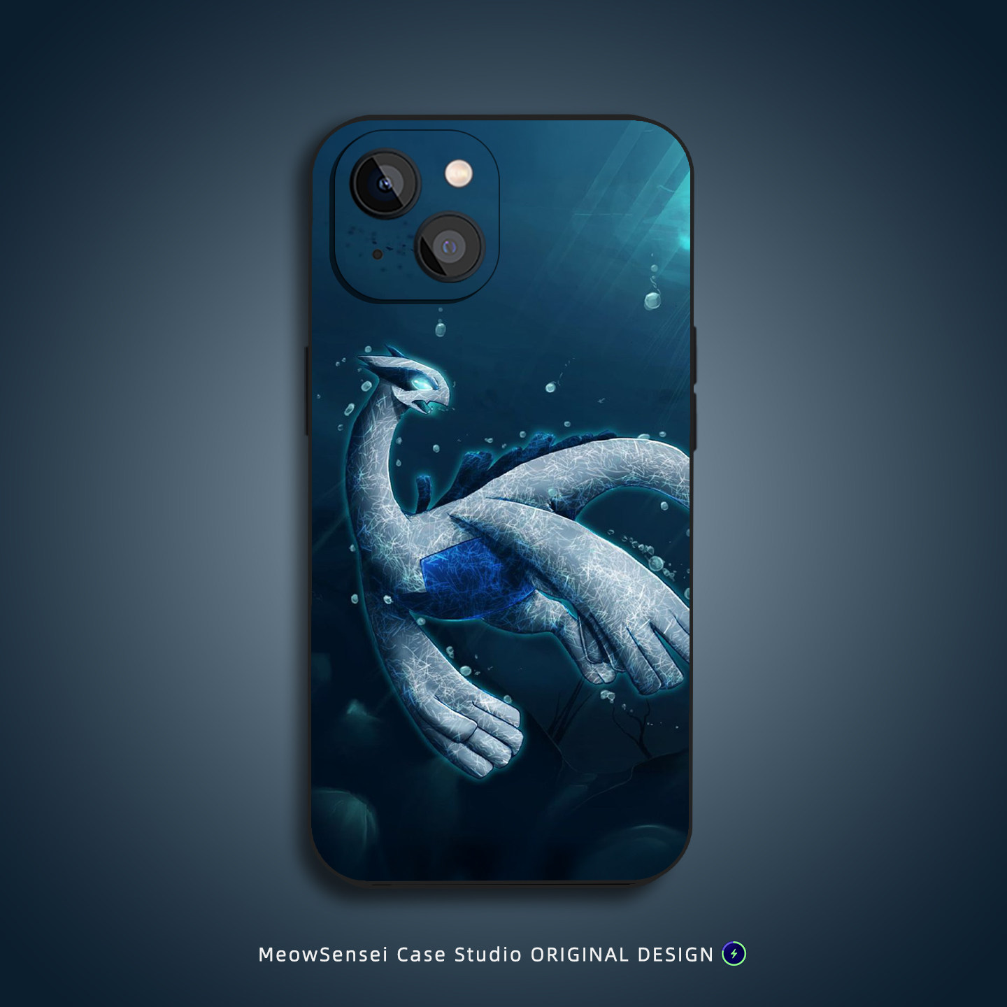 洛奇亚宝可梦手机壳适用苹果16小米15华为14液态硅胶VIVO卡通艺术OPPO新款磁吸iPhone17ProMax小众防摔保护套