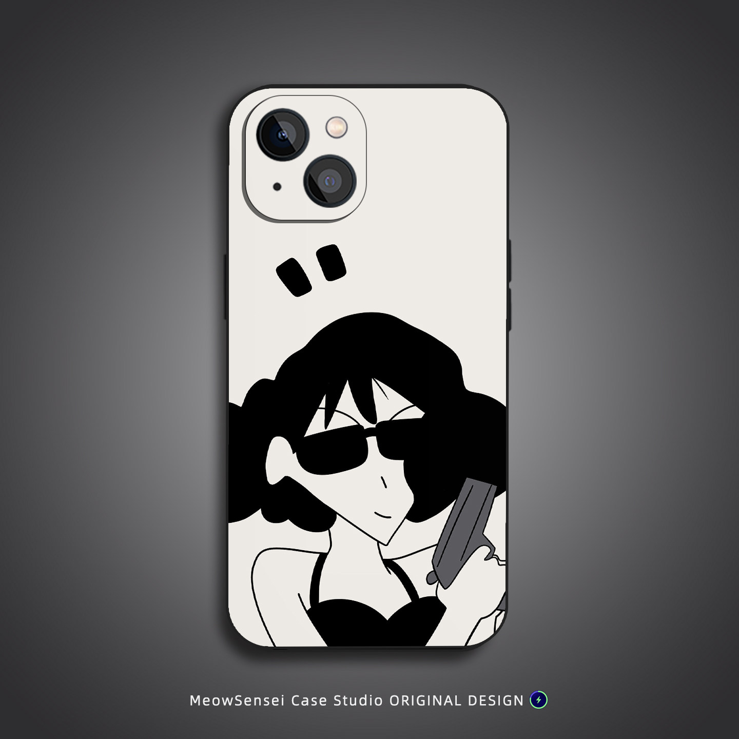 搞怪美冴蜡笔小新手机壳适用苹果16华为P70荣耀80小米15防摔液态硅胶VIVO红米K90动漫OPPO磁吸iPhone17ProMax