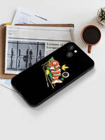 Carp King Sushi's funny, imaginative and creative phone case fan art accessories are suitable for iPhone 17 anti-drop silicone, 16 anime 2D style, 15 matte magnetic iPhone18ProMax, and Pokemon thumbnail 2