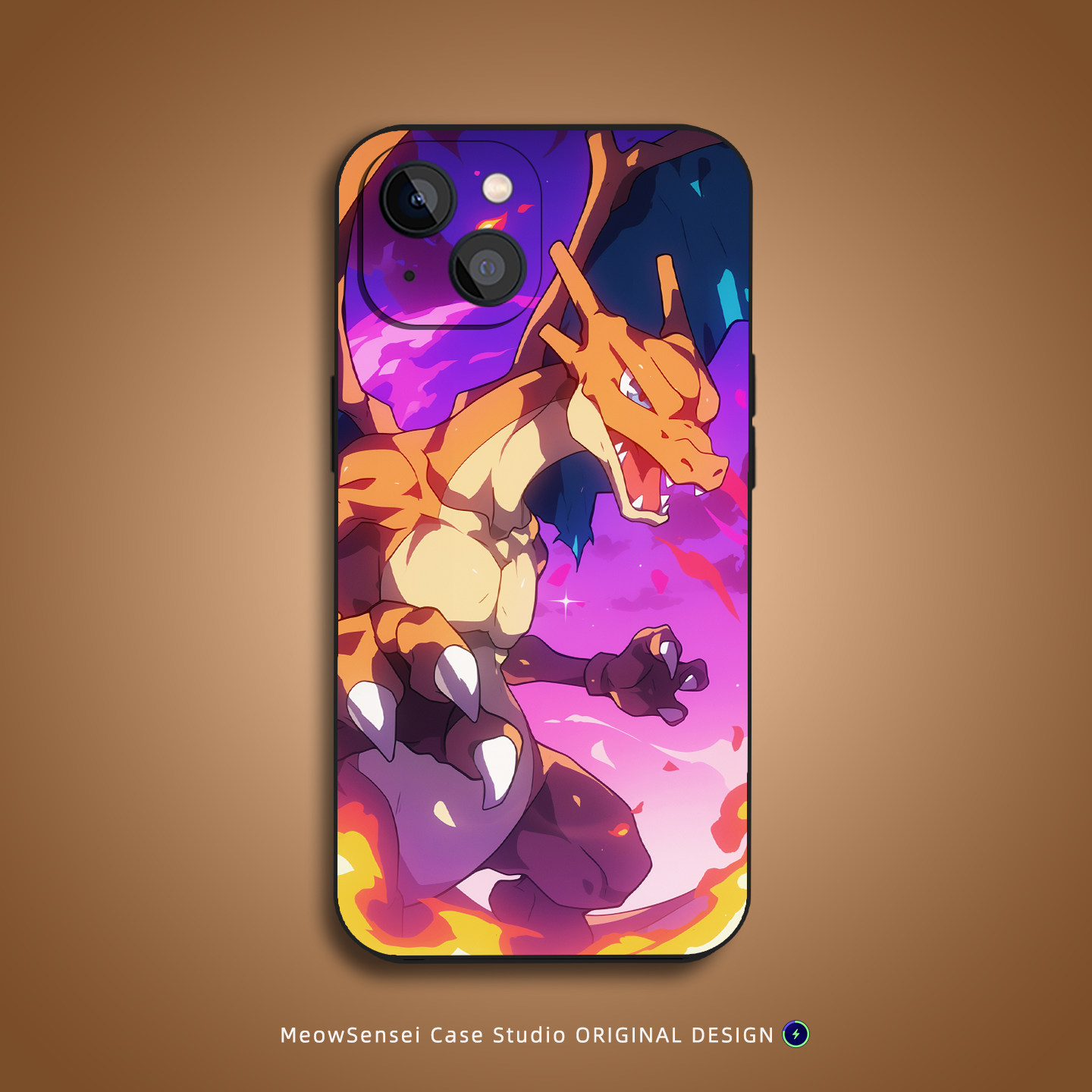 喷火龙宝可梦手机壳适用于苹果16小米15红米K90华为VIVO荣耀Air防摔液态硅胶OPPO磁吸iPhone17ProMax神奇宝贝