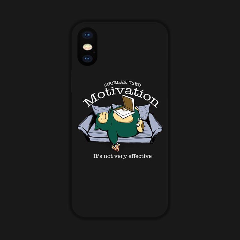 卡比兽披萨卡通宝可梦手机壳XS适用于iPhone16小米13玻璃12全包14苹果15ProMax神奇宝贝Plus华为XR硅胶保护壳