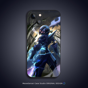 苍炎刃鬼宝可梦手机壳适用苹果17卡通艺术14磨砂硅胶13华为OPPO小米VIVO一加15磁吸iPhone16ProMax防摔保护套