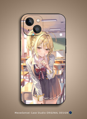 日系JK制服少女手机壳适用于苹果16小米15华为VIVO动漫二次元OPPO磨砂磁吸iPhone17ProMax硅胶全包防摔保护套
