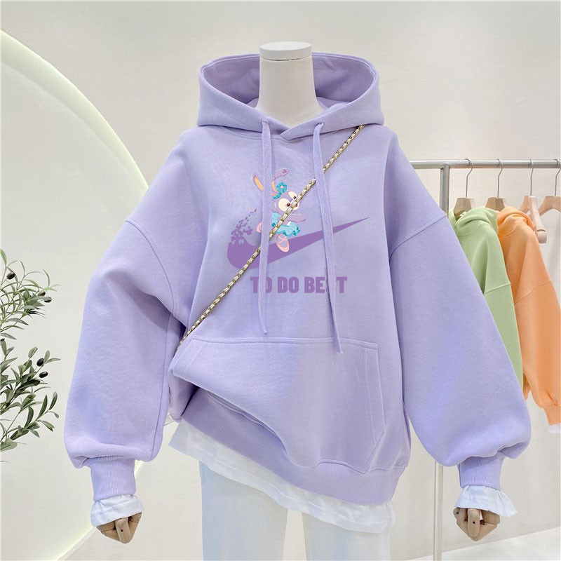 女童卫衣春秋款2025新款女孩加绒洋气连帽中大童秋装儿童秋季外套