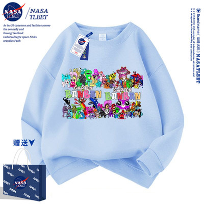 NASA春秋卡通游戏班班花园Garten of banban休闲上衣新款圆领卫衣