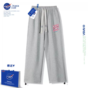 薄款 NASA星之卡比女童阔腿裤 2024新款 子 夏季 春秋中大童运动儿童裤