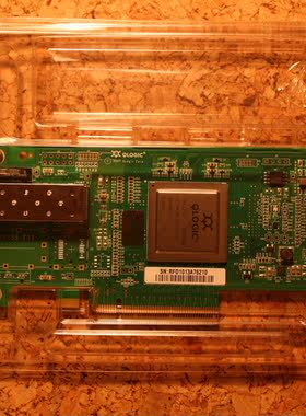 QLOGIC QLE2560 光纤卡 PCI-E 8GB FC 单口 HBA卡光纤卡 原装dell