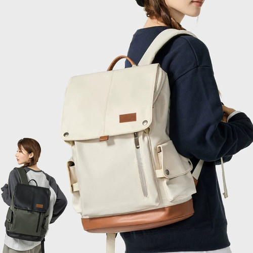 韩版休闲双肩包通勤电脑包书包