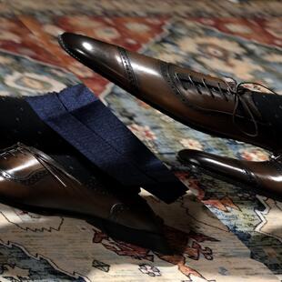 普洛克正品供英伦男鞋牛皮擦色布雕花皮鞋男夏季商务休闲正装绅士