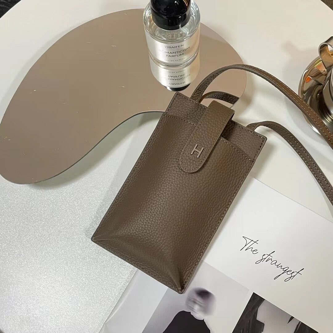 普洛克正品层牛皮钱包女生真皮长款超薄零钱包女士钱夹手机包手包