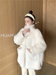 Real auction real price fur one lamb coat