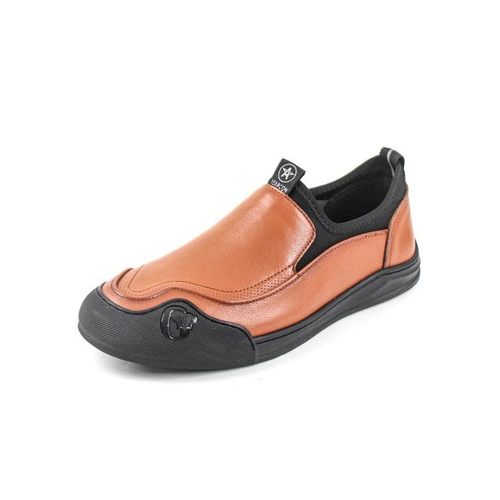 意尔康一真皮5211GR81556A2025脚蹬皮鞋时尚百搭秋季休闲新款男鞋