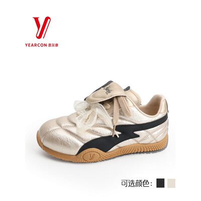 意尔康女鞋2025年秋季新款高级感系带舒适时尚休闲鞋5581AD11061U