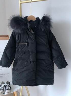 中长款男女童休闲羽绒服
