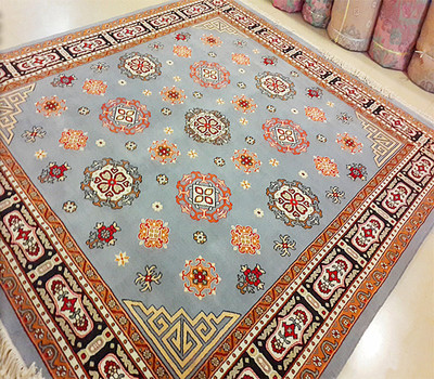 卧室餐厅书房田园风地毯新品