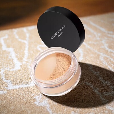 关注好价！bareMinerals贝茗哑光养肤矿物粉底油皮亲妈持久不脱妆