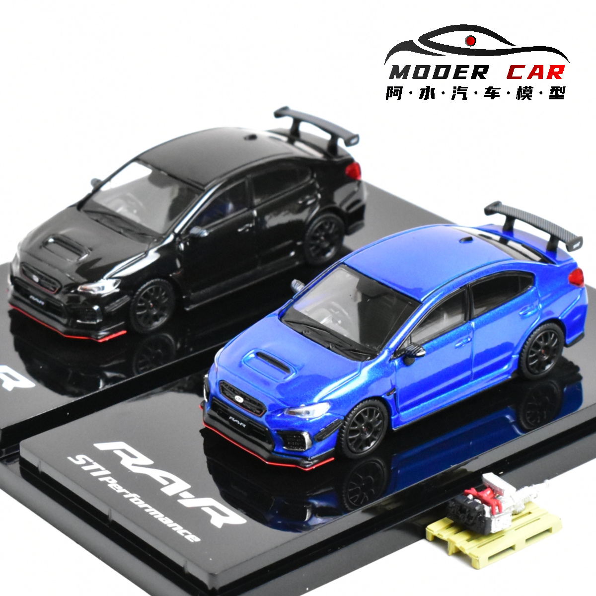 WRXSTIRA-R跑车合金车模