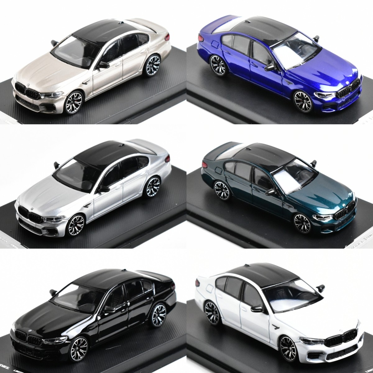 MJ 1:64 宝马 BMW M5 F90 五系 合金汽车模型