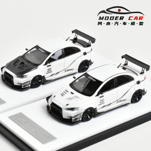 404 ERROR 1:64 三菱 EVO X Varis EVO10 珠光白 树脂汽车模型
